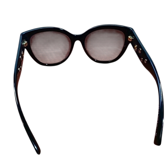 VERSACE Medusa Black Cat-Eye Grey Lens Sunglasses VE4314 GB1/11 - Picture 4 of 9